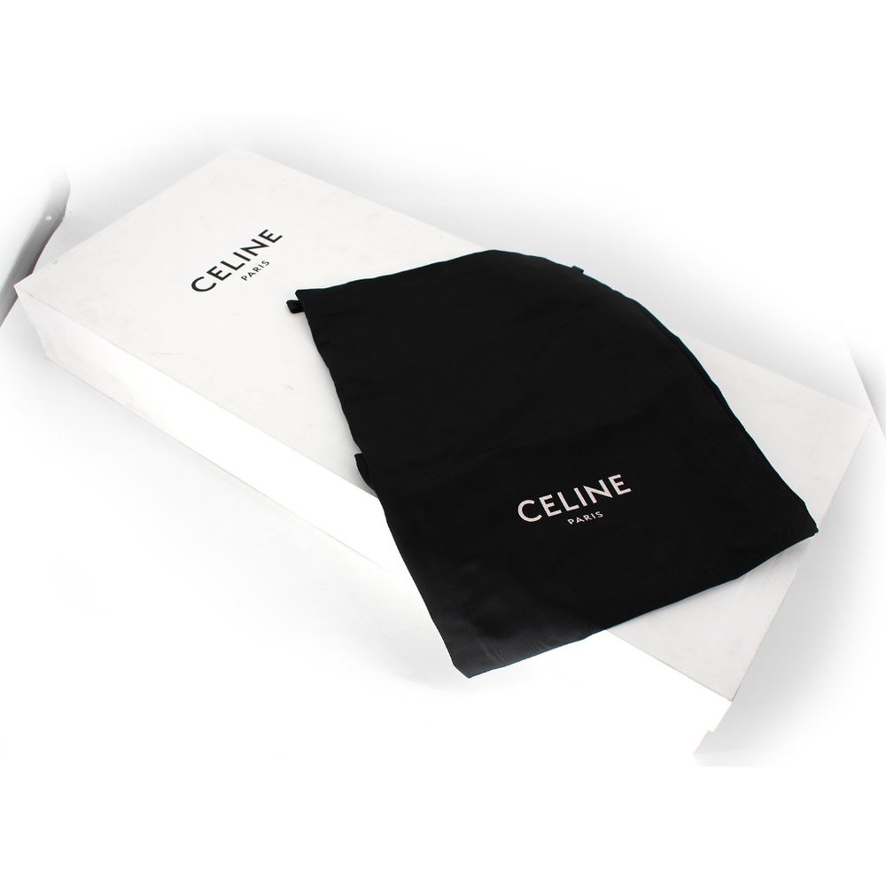 NEW Celine Manon Thigh High Wedge Boots Calfskin - Picture 6 of 7